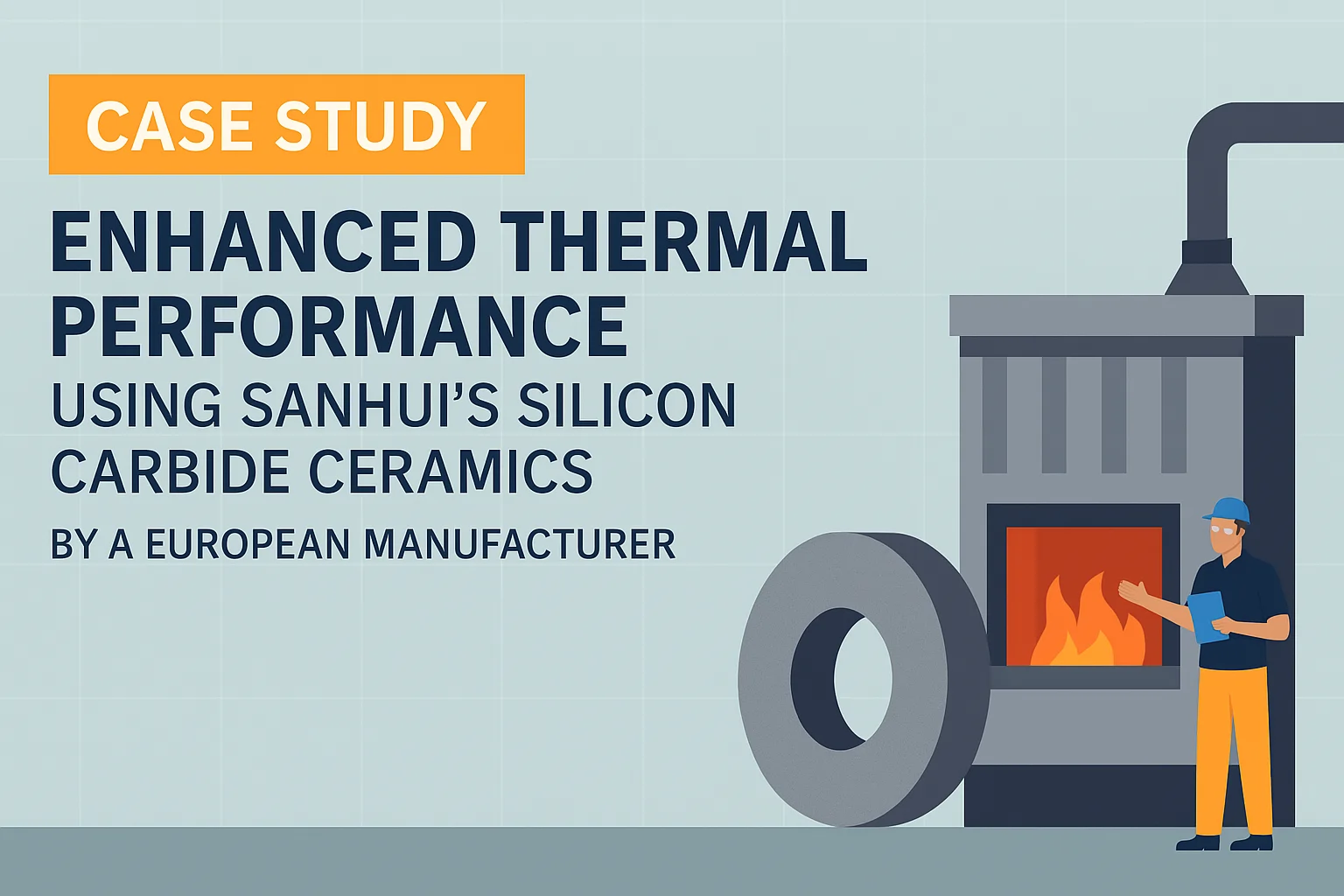 How a European Manufacturer Enhanced Thermal Performance Using Sanhui’s Silicon Carbide Ceramics